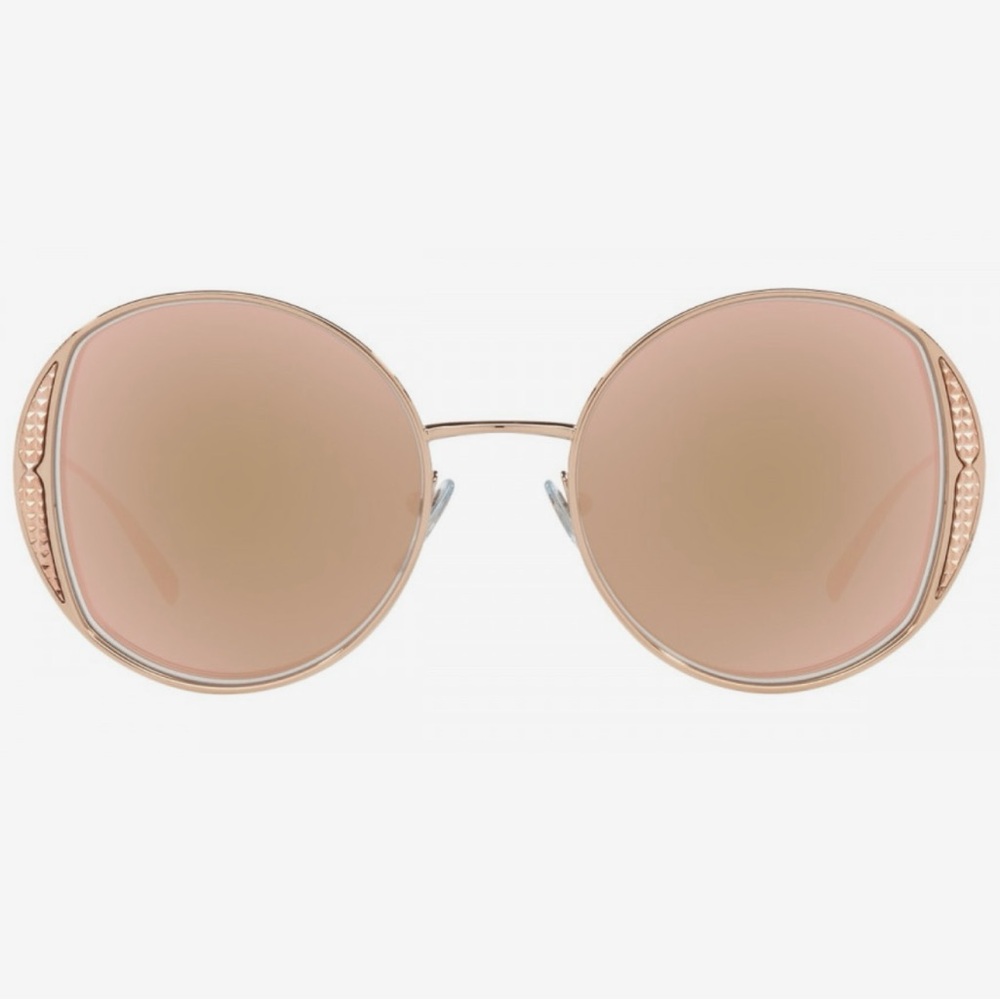 Bvlgari BV6169 Pink Gold Sunglasses - Picture 2 of 9